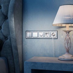 Диммер Werkel встраиваемый серебряный поворотно-нажимной (a051518) - фото 5