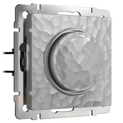 Изображение товара Диммер Werkel Hammer встраиваемый серебряный поворотно-нажимной (a052068)