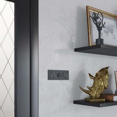 Диммер Werkel Hammer встраиваемый черный поворотно-нажимной (a052043) - фото 4