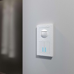 Датчик движения Werkel встраиваемый белый (a054896) - фото 2