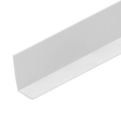 Уголок ПВХ 10х20х2700 мм гладкий белый - фото 3