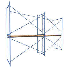 Изображение товара Леса строительные 6х4 м каркас сталь рабочая высота 4 м 24 кв.м