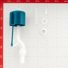 Клапан заливной Инкоэр нижний подвод 1/2 (И-НпрНРФ Р) - фото 3