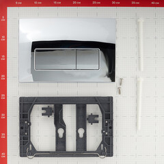 Клавиша смыва для инсталляций Geberit Delta 50 хром (115.119.21.1) - фото 12