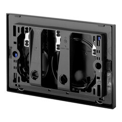 Клавиша смыва для инсталляций Geberit Sigma 20 черная глянцевая (115.882.DW.1) - фото 5