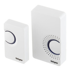 Звонок Navigator (616964) беспроводной с кнопкой 36 мелодий белый - фото 5