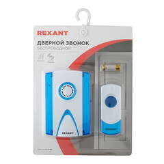 Звонок Rexant RX-3 (73-0030) беспроводной с кнопкой 32 мелодии белый водонепроницаемая кнопка - фото 8