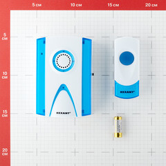 Звонок Rexant RX-3 (73-0030) беспроводной с кнопкой 32 мелодии белый водонепроницаемая кнопка - фото 7