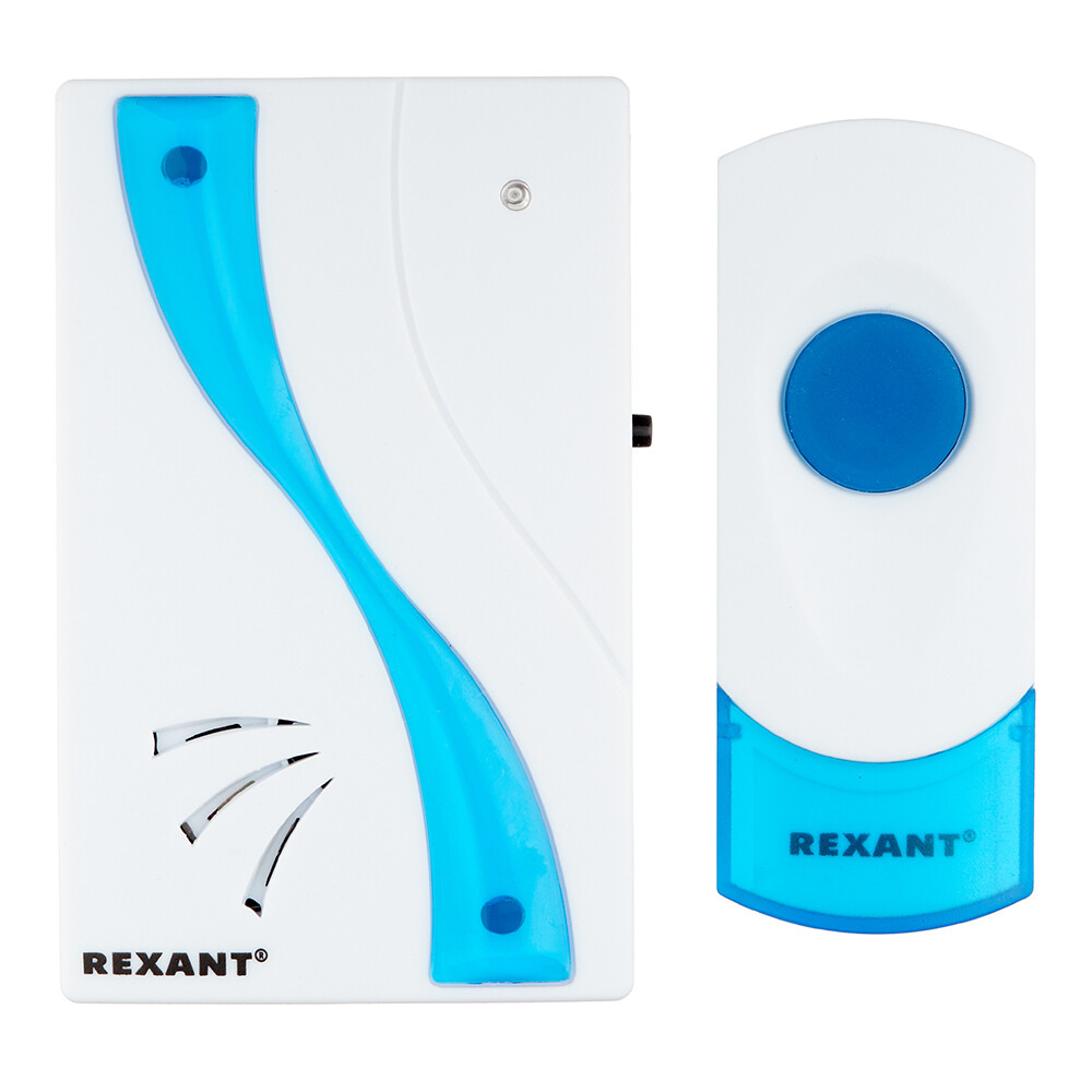 Изображение товара Беспроводной звонок Rexant RX-2 с 32 мелодиями и водонепроницаемой кнопкой