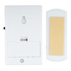 Звонок Rexant RX-2 (73-0020) беспроводной с кнопкой 32 мелодии белый водонепроницаемая кнопка - фото 7