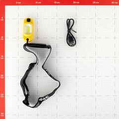 Фонарь налобный Эра светодиодный 12 LED 3 Вт аккумуляторный Li-Ion пластик 4 режима (Б0030186) - фото 2