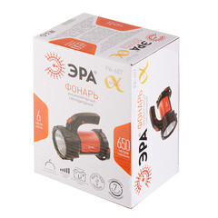 Фонарь ручной Эра (Б0052745) светодиодный 17 LED 8 Вт аккумуляторный Li-Ion пластик поворотная ручка - фото 3