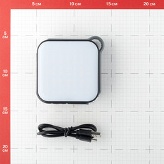 Фонарь кемпинговый Эра светодиодный 77 LED 10 Вт аккумуляторный Li-Ion 3600 мАч пластик/резина (Б0054474) - фото 2