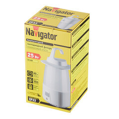 Фонарь кемпинговый Navigator NPT светодиодный 50 LED 25 Вт аккумуляторный Li-Ion 2000 мАч ударопрочный пластик 3 режима (14087) - фото 4