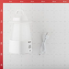 Фонарь кемпинговый Navigator NPT светодиодный 50 LED 25 Вт аккумуляторный Li-Ion 2000 мАч ударопрочный пластик 3 режима (14087) - фото 2