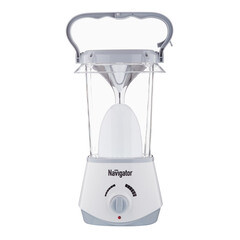 Фонарь кемпинговый Navigator NPT светодиодный 50 LED 5 Вт аккумуляторный Li-Ion 4400 мАч ударопрочный пластик регулировка яркости (94773) - фото 2