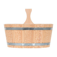 Ушат Банные штучки Шайка 3,5 л с пластиковой вставкой (33428) - фото 3