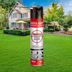 Средство защиты от бытовых насекомых Инта вир 600 мл - фото 2