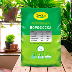 Удобрение минеральное сухое универсальное Борофоска Фаско 1 кг - фото 2