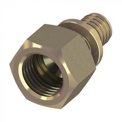 Изображение товара Соединитель прямой Tece 16 мм х 1/2 ВР(г) латунный (765002)