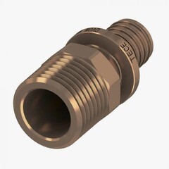 Соединитель прямой Tece 16 мм х R 3/4 НР(ш) с ниппелем бронза (705602) - фото 1