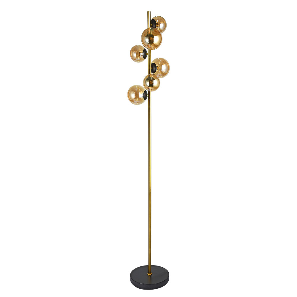 Изображение товара Современный торшер Arte Lamp G9 198 Вт черный IP20 для гостиной и кафе