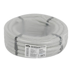 Труба гофрированная ПВХ 20 мм КМ легкая с зондом серая (10 м) (Б0060603) - фото 2