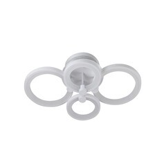 Изображение товара Светильник светодиодный накладной IN HOME Elegant Bliss 3000-6500К 90 Вт 45 кв.м белый IP40 с пультом