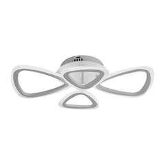 Изображение товара Светильник светодиодный накладной IN HOME Elegant Sansa 3000-6500К 60 Вт 20 кв.м белый IP40 с пультом