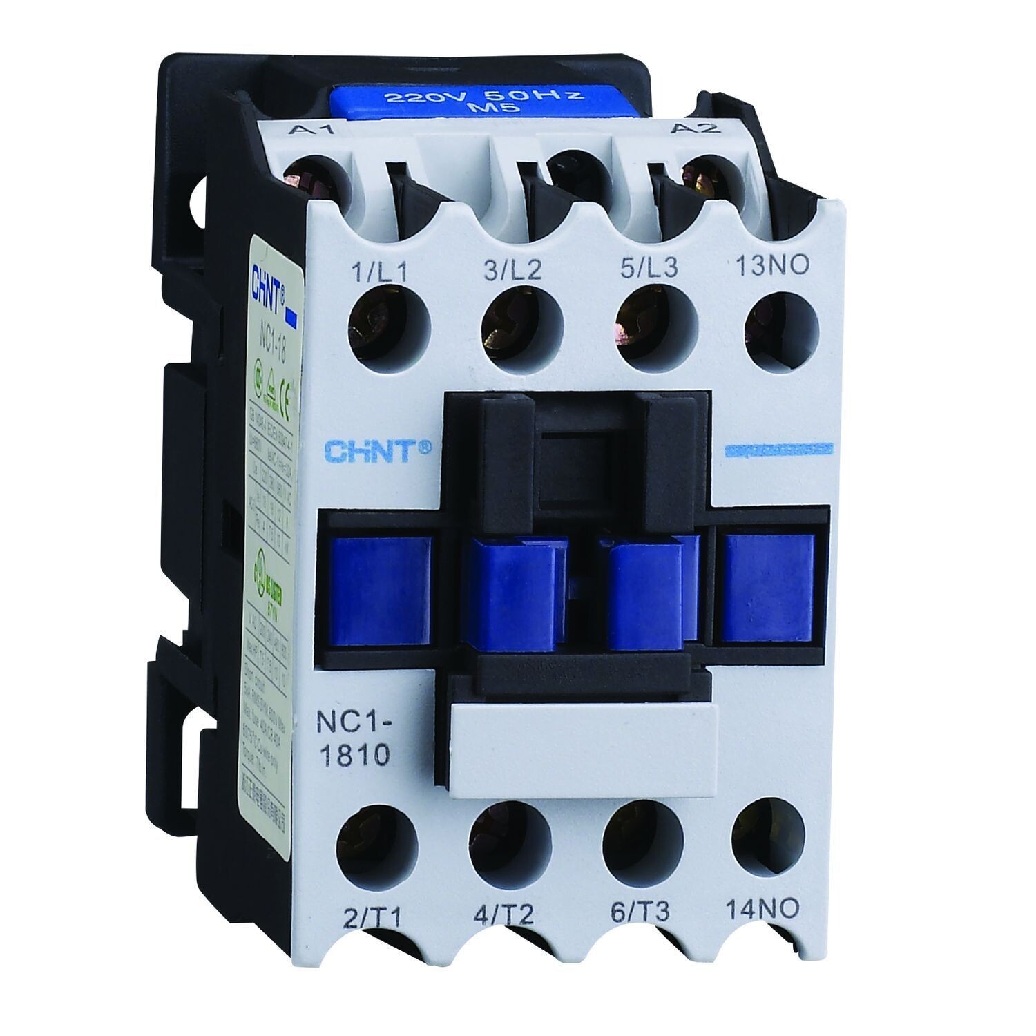 Изображение товара Контактор Chint NC1 690 В 18 А для автоматизации и защиты электросетей