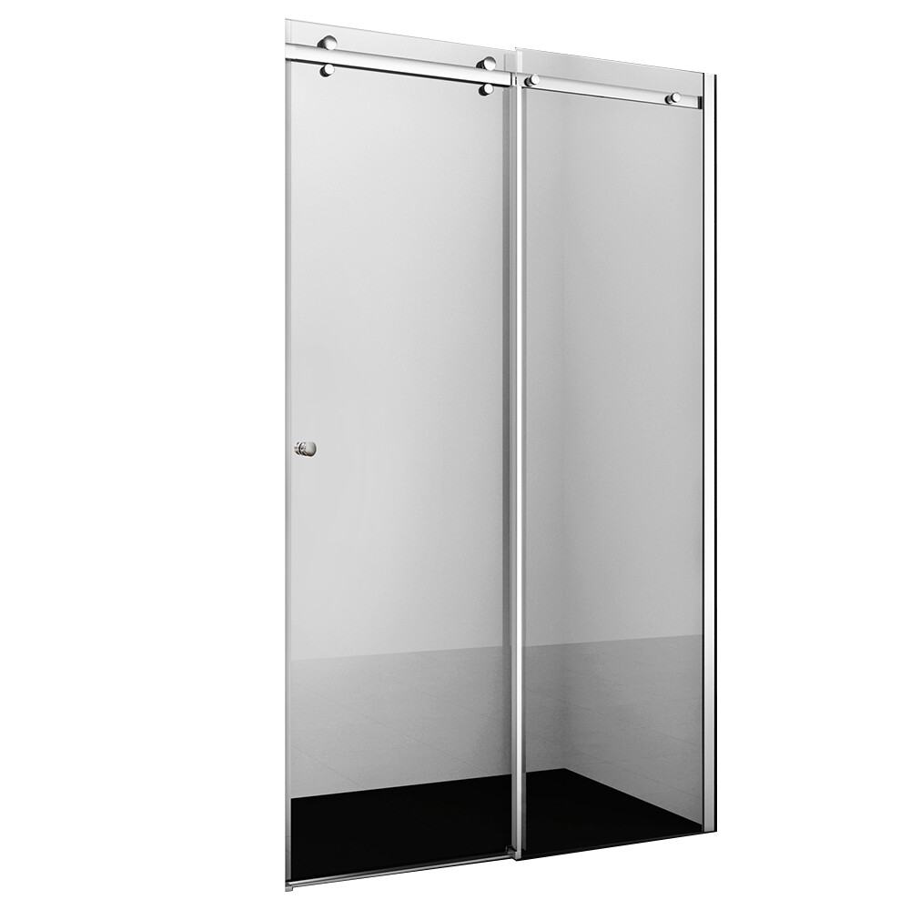 Изображение товара Душевая дверь WasserKraft Vils 56R 120х200 см стекло прозрачное хром профиль