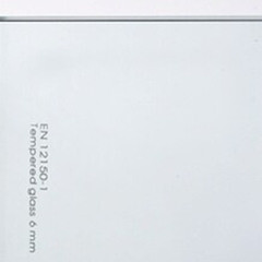 Душевая дверь WasserKraft Neime 19P стекло прозрачное 120х200 см профиль белый 6 мм распашная (19P05) - фото 2