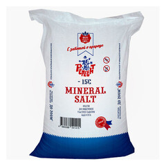 Реагент противогололедный АгентРеагент Mineral Salt -15 °С 10 кг