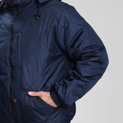 Куртка рабочая Delta Plus Бомбер-Люкс 52-54 рост 182-188 см темно-синяя - фото 3