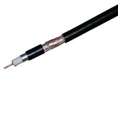 Кабель коаксиальный телевизионный уличный SAT 703 1х6,8 мм экранированный AVS Electronics черный (200 м) - фото 2