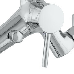 Смеситель для ванны Lavelly Smart хром однорычажный с коротким изливом без лейки (624588) - фото 4