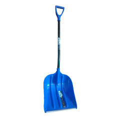 Изображение товара Лопата снеговая Инструм-Агро Эльбрус полипропилен с алюминиевым черенком 1420х400 мм (100176)
