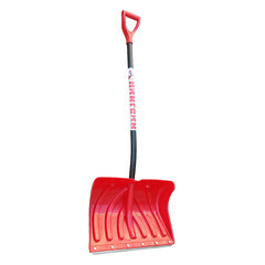 Изображение товара Лопата снеговая Инструм-Агро SnowПингвин полипропилен с алюминиевым черенком 1450х490 мм (100181)