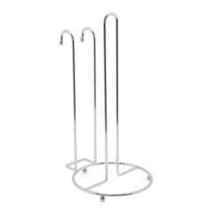 Изображение товара Держатель на рейлинг для бумажных полотенец 130х160х275 мм хром (YJ-G218)