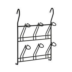 Держатель на рейлинг для кружек 245х100х340 мм черный матовый (YJ-G508 BL) - фото 1