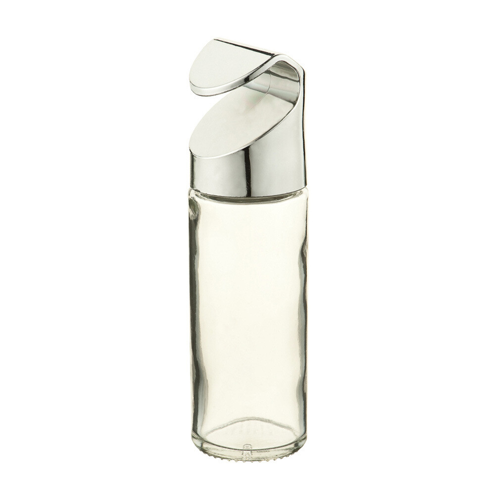 Изображение товара Банка стеклянная на рейлинг хром (YJ-G901)