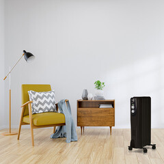 Обогреватель масляный Ballu Classic black 1500 Вт 7 секций (НС-1050895) - фото 4