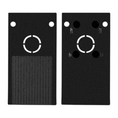 Изображение товара Заглушка для магнитного шинопровода Arte Lamp Linea черная (A482006)