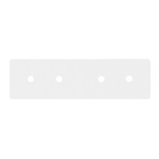 Пластина монтажная для магнитного шинопровода Arte Lamp Linea белая (A480533)