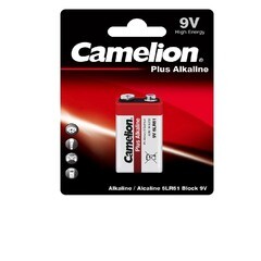 Изображение товара Батарейка Camelion Plus Alkaline (6LR61-BP1) крона 6LR61 9 В (1 шт.)