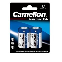 Изображение товара Батарейка Camelion Blue BL-2 R14P 1,5 В (2 шт.) (R14P-BP2B)