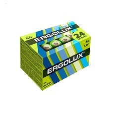 Изображение товара Батарейка Ergolux BP24 АА пальчиковая LR6 1,5 В (24 шт.) (LR6BP-24)