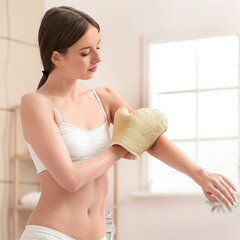 Мочалка Банные штучки Варежка сизаль (40013) - фото 2