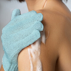 Мочалка Банные штучки Перчатка нейлон (40025) - фото 2