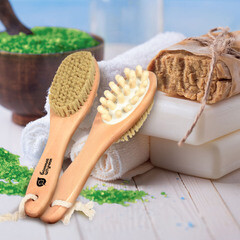 Щетка Банные штучки деревянная двухсторонняя (40029) - фото 3